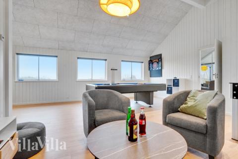 Veranstaltet ein Turnier im Aktivitätsraum, wenn ihr das Ferienhaus Nr. 537 in Südjütland besucht.