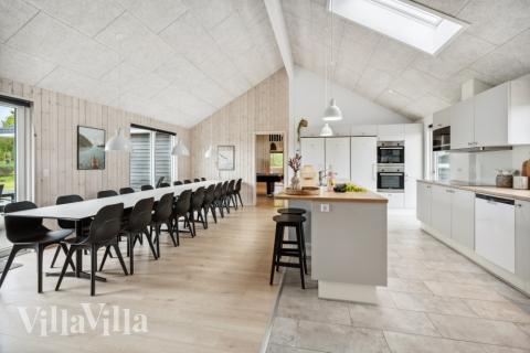 In der Sofalandschaft des Ferienhauses Nr. 535 kann man es richtig gemütlich machen.