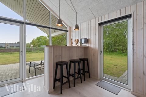 Das Ferienhaus 535 ist mit eigener Bar ausgestattet