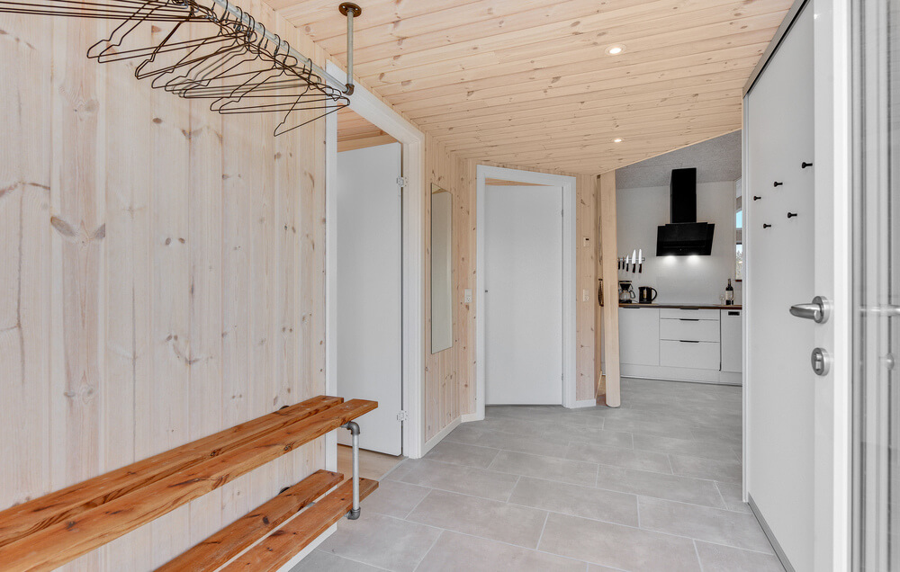 Der Eingangsbereich im Luxusferienhaus 539 bietet viel Platz