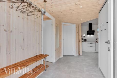 Der Eingangsbereich im Luxusferienhaus 539 bietet viel Platz