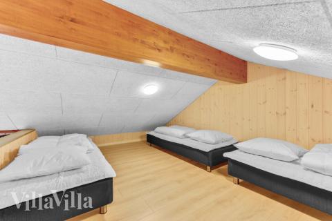 Im Luxusferienhaus Nr. 539 gibt es einen ausgebauten Dachboden und 4 Schlafzimmer.