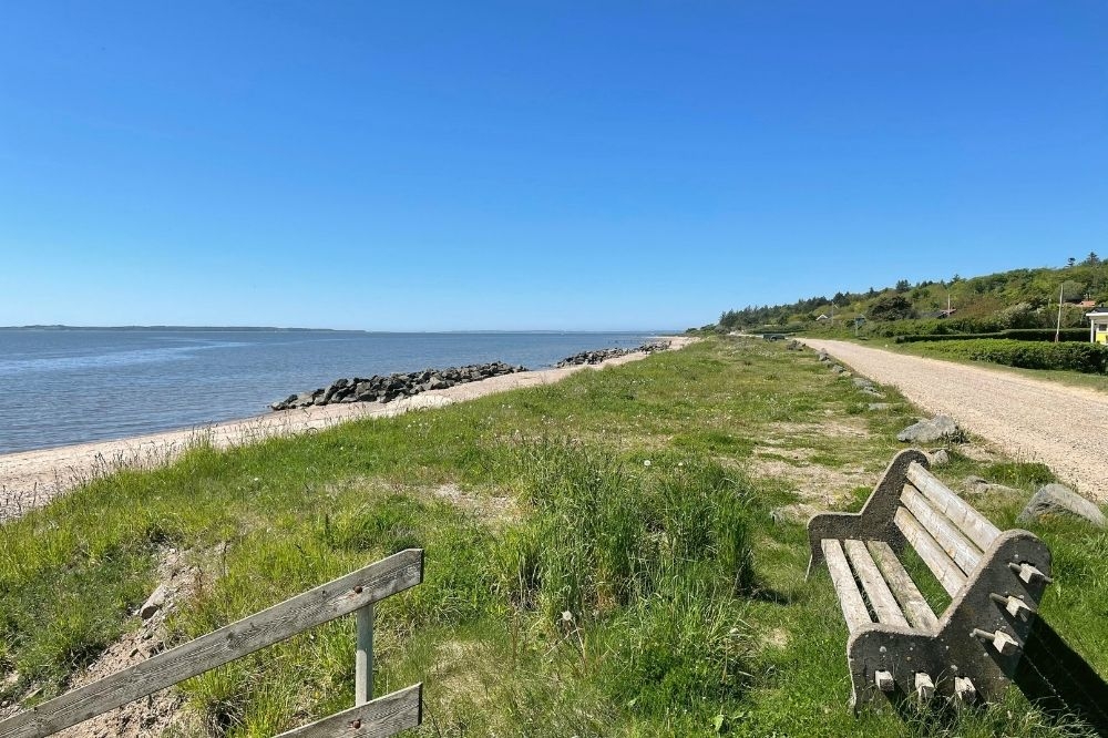 Der Strand in der Nähe von Luxusferienhaus Nr. 539.