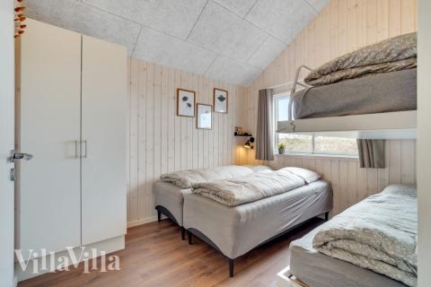 Schlafzimmer im Luxusferienhaus Nr. 546 in Limfjord