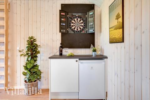 Veranstaltet ein Turnier im Aktivitätsraum, wenn ihr das Ferienhaus Nr. 544 in Ostjütland besucht.