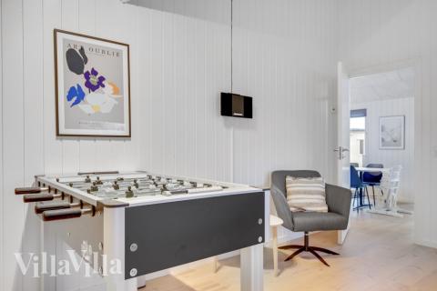 Veranstaltet ein Turnier im Aktivitätsraum, wenn ihr das Ferienhaus Nr. 549 in Nordseeland besucht.