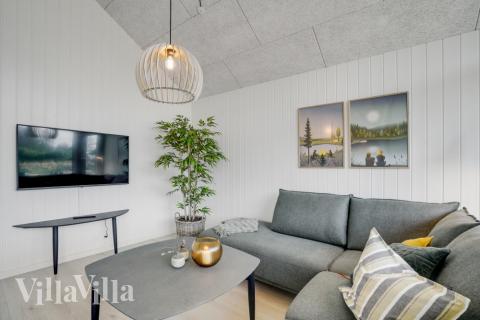 Das Wohnzimmer im Luxusferienhaus Nr. 540.