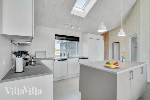 Die Küche im Luxusferienhaus Nr. 547 ist gut eingerichtet.