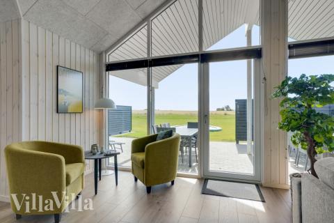 Das Wohnzimmer im Luxusferienhaus Nr. 547.