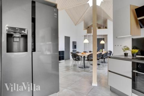 Die Küche im Luxusferienhaus Nr. 570 ist gut eingerichtet.