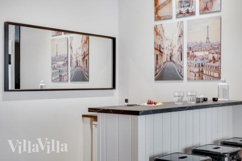 Das Ferienhaus 551 ist mit eigener Bar ausgestattet