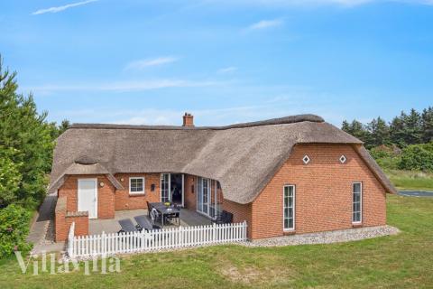 Dieses schöne Poolhaus Nr. 572 mit Platz für 12 Personen liegt in Westjütland