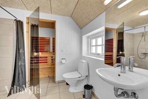 Das Luxusferienhaus Nr. 575 ist unter anderem mit einer schönen Sauna ausgestattet.