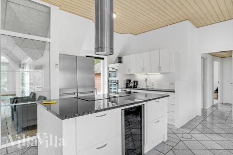 Die Küche im Luxusferienhaus Nr. 576 ist gut eingerichtet.