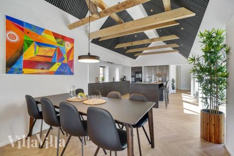 Das Luxusferienhaus Nr. 580 hat einen wunderschönen Aufenthaltsraum.