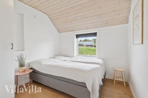 Schlafzimmer im Luxusferienhaus Nr. 557 in Westjütland