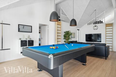 Veranstaltet ein Turnier im Aktivitätsraum, wenn ihr das Ferienhaus Nr. 583 in Westjütland besucht.