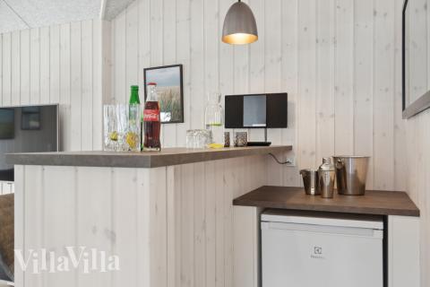 Das Ferienhaus 601 ist mit eigener Bar ausgestattet