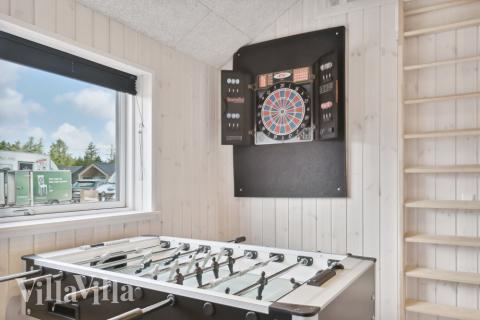 Aktivitätsraum im Luxusferienhaus Nr. 601 mit 7 Schlafzimmern und Platz für 18 Gäste.