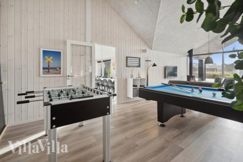Veranstaltet ein Turnier im Aktivitätsraum, wenn ihr das Ferienhaus Nr. 594 in Südjütland besucht.