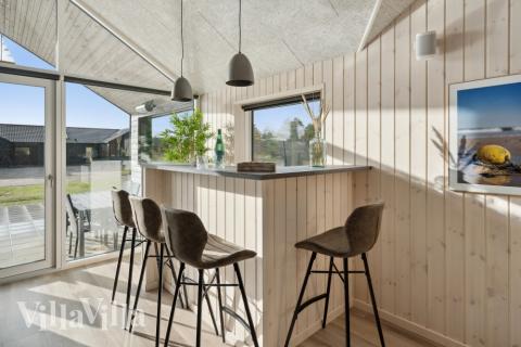 Das Ferienhaus 594 ist mit eigener Bar ausgestattet