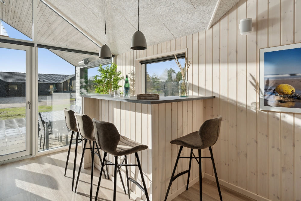 Das Ferienhaus 594 ist mit eigener Bar ausgestattet