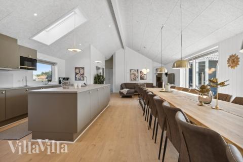 Die Küche im Luxusferienhaus Nr. 596 ist gut eingerichtet.