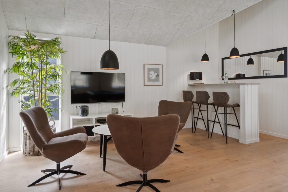 Veranstaltet ein Turnier im Aktivitätsraum, wenn ihr das Ferienhaus Nr. 595 in Südjütland besucht.