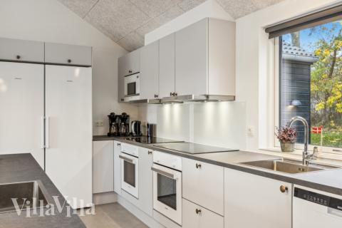 Die Küche im Luxusferienhaus Nr. 758 ist gut eingerichtet.