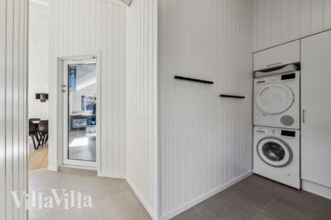 Der geräumige Eingangsbereich im Luxusferienhaus Nr. 759 in Deutschland