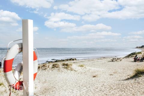 Die Gegend um Ostjütland, in der sich das Luxusferienhaus Nr. 604 befindet.