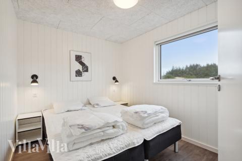 Eines der 7 Schlafzimmer im Luxusferienhaus Nr. 609