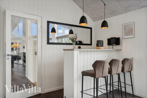 Das Ferienhaus 610 ist mit eigener Bar ausgestattet