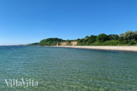Der Strand in der Nähe von Luxusferienhaus Nr. 611.