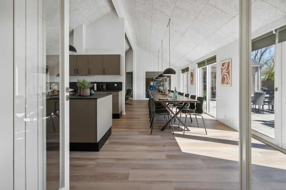 Das Luxusferienhaus Nr. 612 hat einen wunderschönen Aufenthaltsraum.