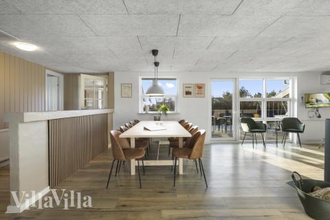 Aufenthaltsraum mit Platz für 8 im Luxusferienhaus Nr. 613.