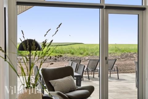 In der Sofalandschaft des Ferienhauses Nr. 614 kann man es richtig gemütlich machen.