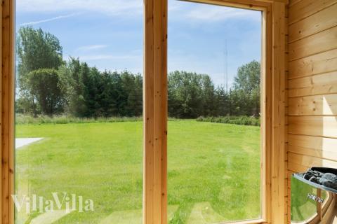 Das Luxusferienhaus Nr. 620 ist unter anderem mit einer schönen Sauna ausgestattet.