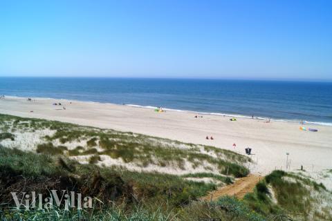 Der Strand in der Nähe von Luxusferienhaus Nr. 623.