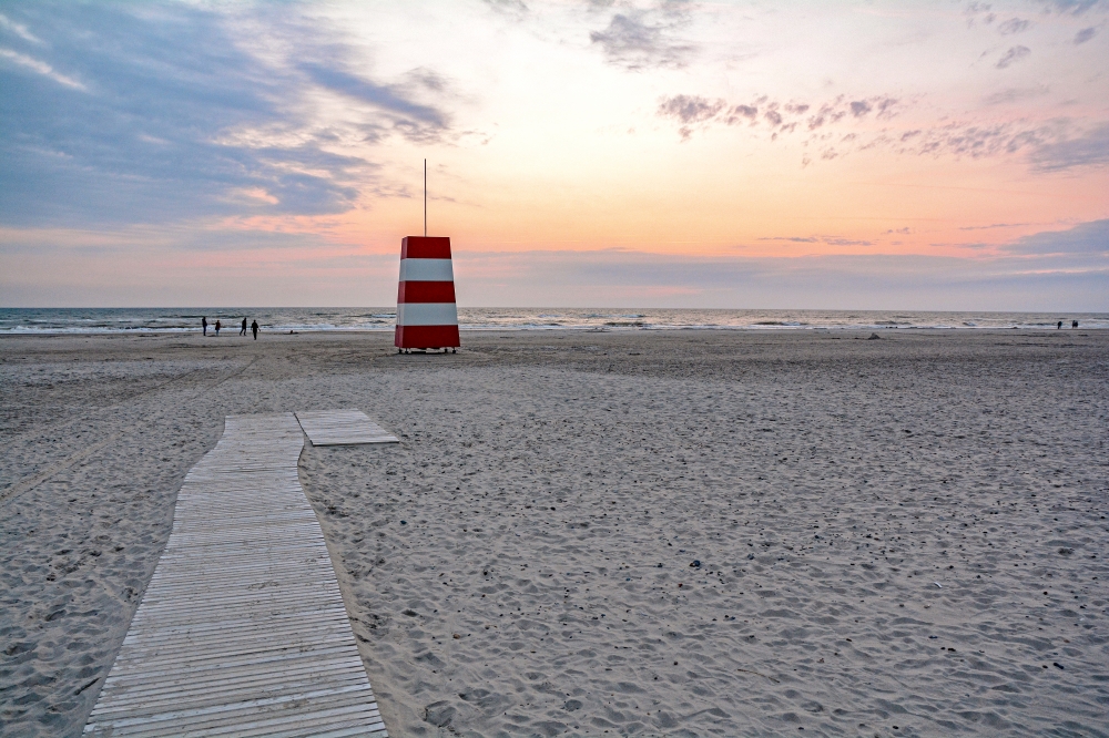 Der herrliche Strand in der Nähe von Luxusferienhaus Nr. 627 bei Westjütland.