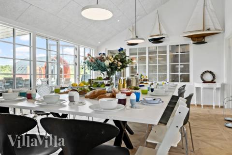 Das Luxusferienhaus Nr. 629 hat einen wunderschönen Aufenthaltsraum.