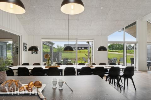 Die Küche im Luxusferienhaus Nr. 631 ist gut eingerichtet.