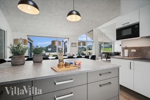 Die Küche im Luxusferienhaus Nr. 632 ist gut eingerichtet.