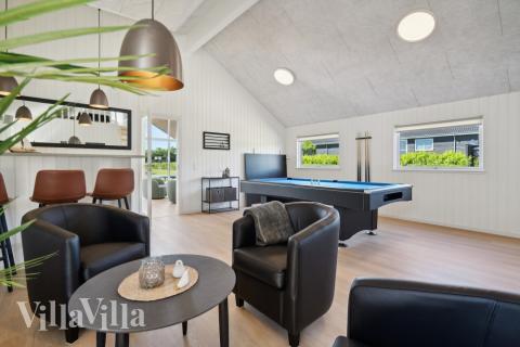 Veranstaltet ein Turnier im Aktivitätsraum, wenn ihr das Ferienhaus Nr. 633 in Südjütland besucht.