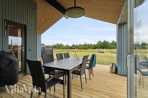 Das Luxusferienhaus Nr. 636 hat eine tolle Terrasse, die mit hochwertigen Gartenmöbeln für 8 Personen ausgestattet ist.