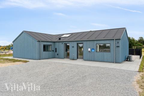 Dieses schicke Haus Nr. 636 mit Whirlpool und Platz für 8 liegt in Nordjütland.