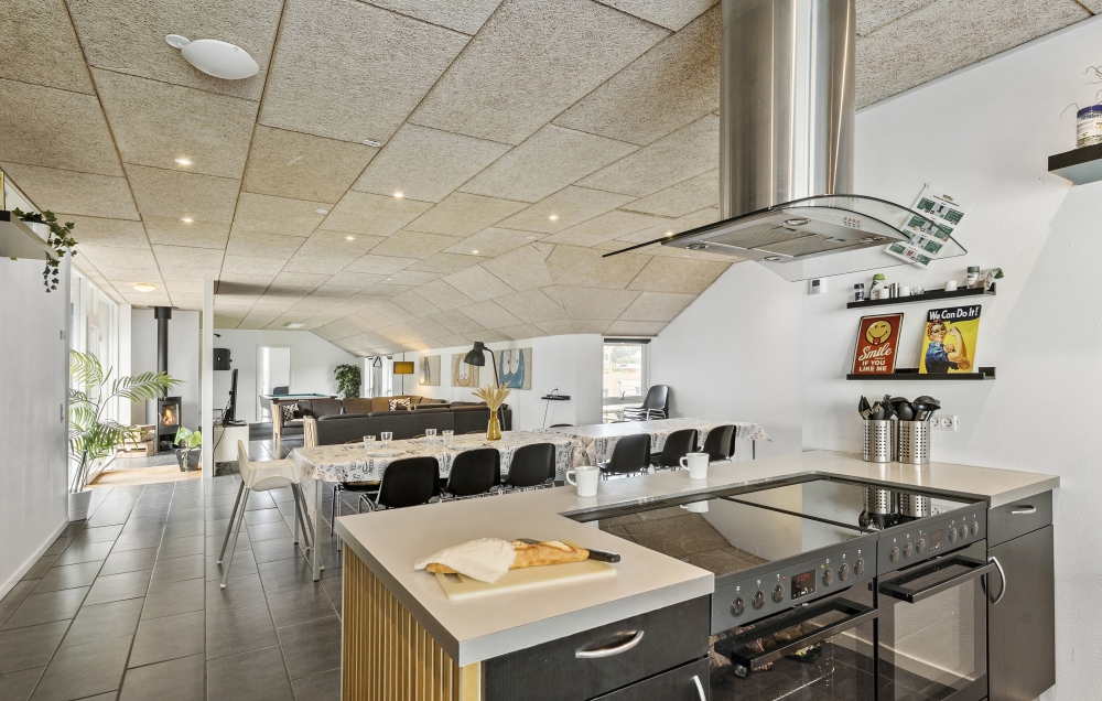 Die Küche im Luxusferienhaus Nr. 637 ist gut eingerichtet.