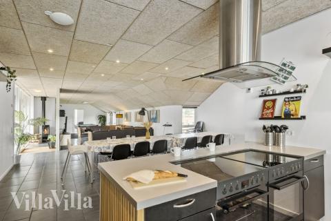 Die Küche im Luxusferienhaus Nr. 637 ist gut eingerichtet.