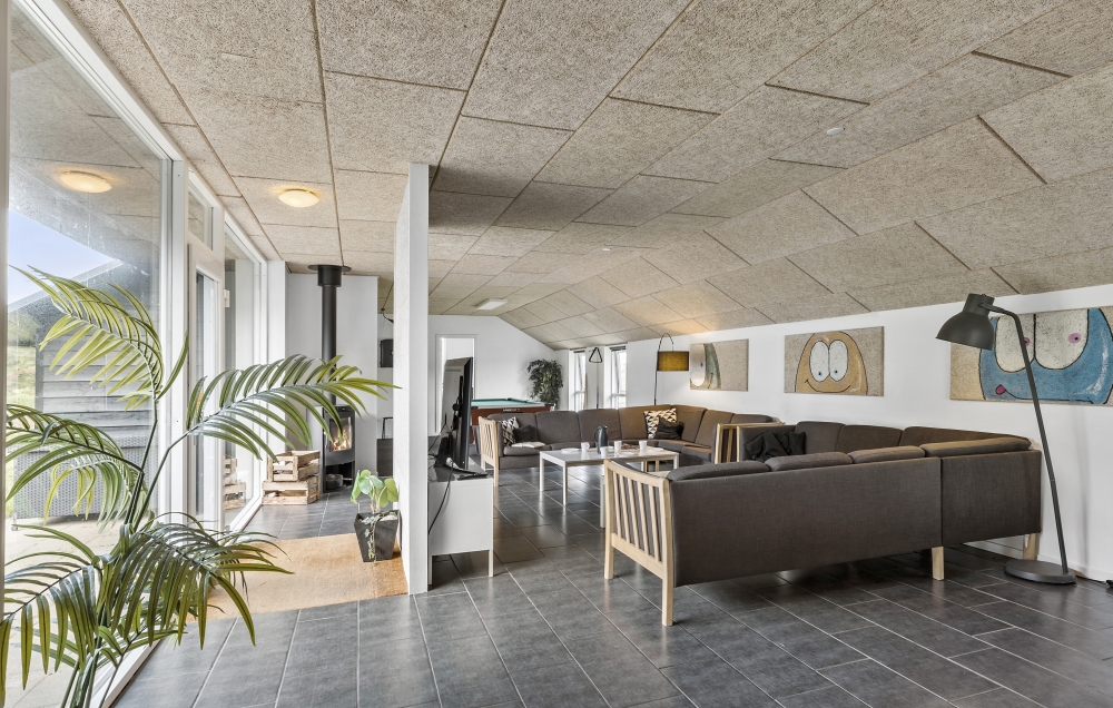 Das Wohnzimmer im Luxusferienhaus Nr. 637.