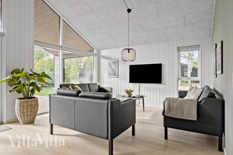 In der Sofalandschaft des Ferienhauses Nr. 638 kann man es richtig gemütlich machen.